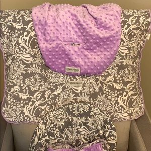 Carseat Canopy/Canopy Couture Belle Set